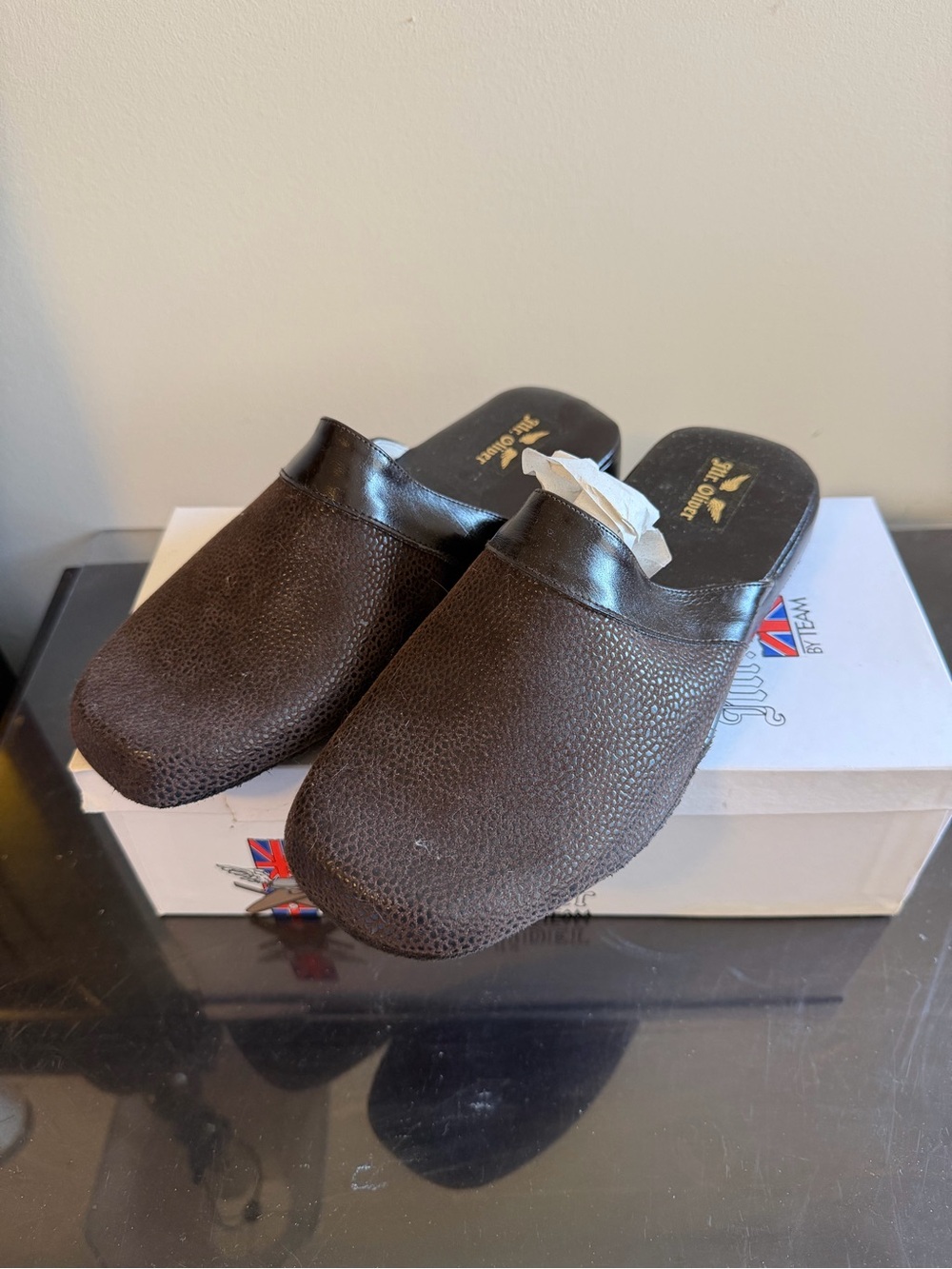 BNIB Mr. Oliver men’s Sippers: Size 8 (41)